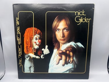 1977 Nick Gilder You Know Who You Are Vinyl Album - CHR-1147