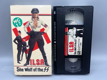 Ilsa She Wolf of the SS VHS Tape - Untested