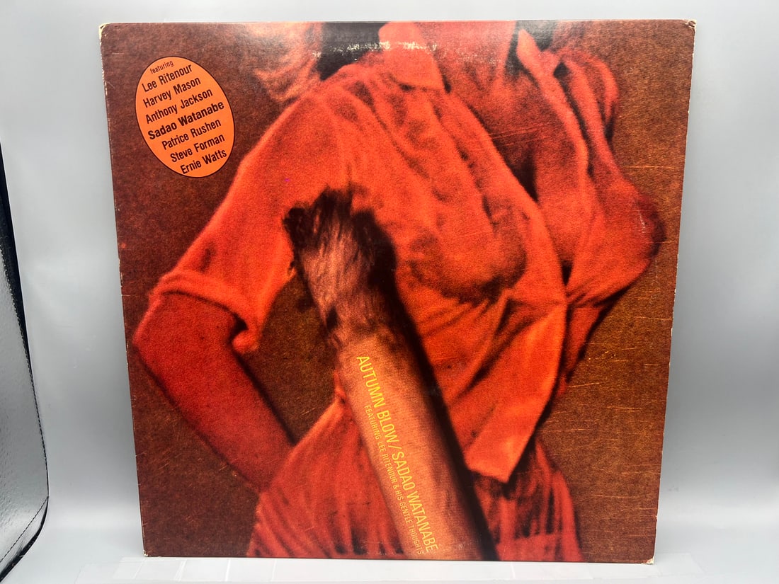 1977 Sadao Watanabe Autumn Blow Vinyl Album - IC 6064: 1977 Sadao Watanabe Autumn Blow Vinyl Album - IC 6064