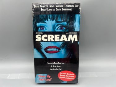 Scream Sealed VHS Movie
