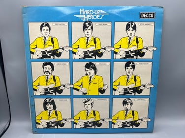 1974 Hard Up Heroes United Kingdon Exclusive Gatefold Sleeve Compilation Vinyl Album - DPA 3009/10