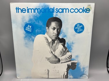 Unknown Release Date Sam Cooke The Immortal Sam Cooke Reissued Vinyl Album - TLX-8019