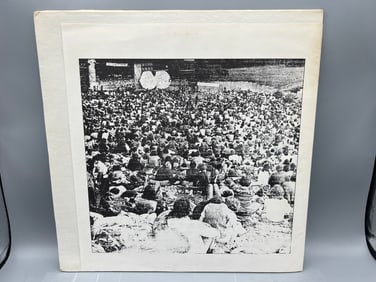 1970 Woodstock Nation Unofficial Release Live Recording Vinyl Album - 738