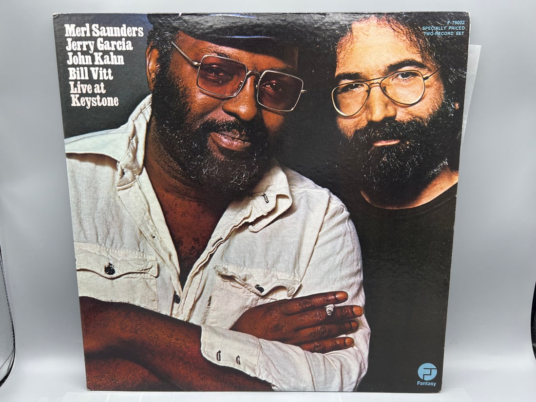 1973 Merl Saunders, Jerry Garcia, John Kahn, & Bill Vitt Live At Keystone Vinyl Album - F-79002 (1 of 8)