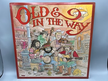 1985 Old And In The Way Self Titled Remastered & Reissued Vinyl Album - SH-3746