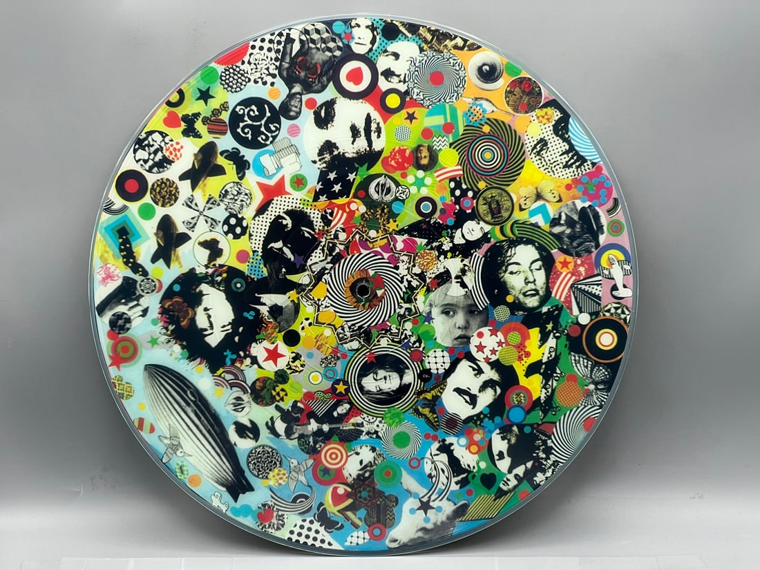 Led Zeppelin Central Park 69/Milan 71 Picture Disc Vinyl Album - Rare - Unofficial Release (1 of 2)