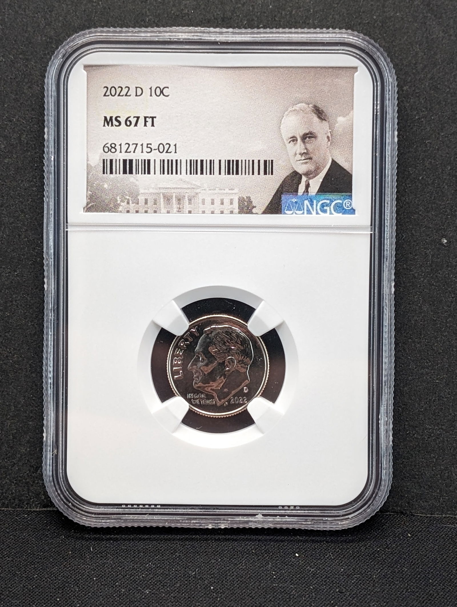 2022-D Roosevelt Dime - NGC MS67 FT (1 of 3)