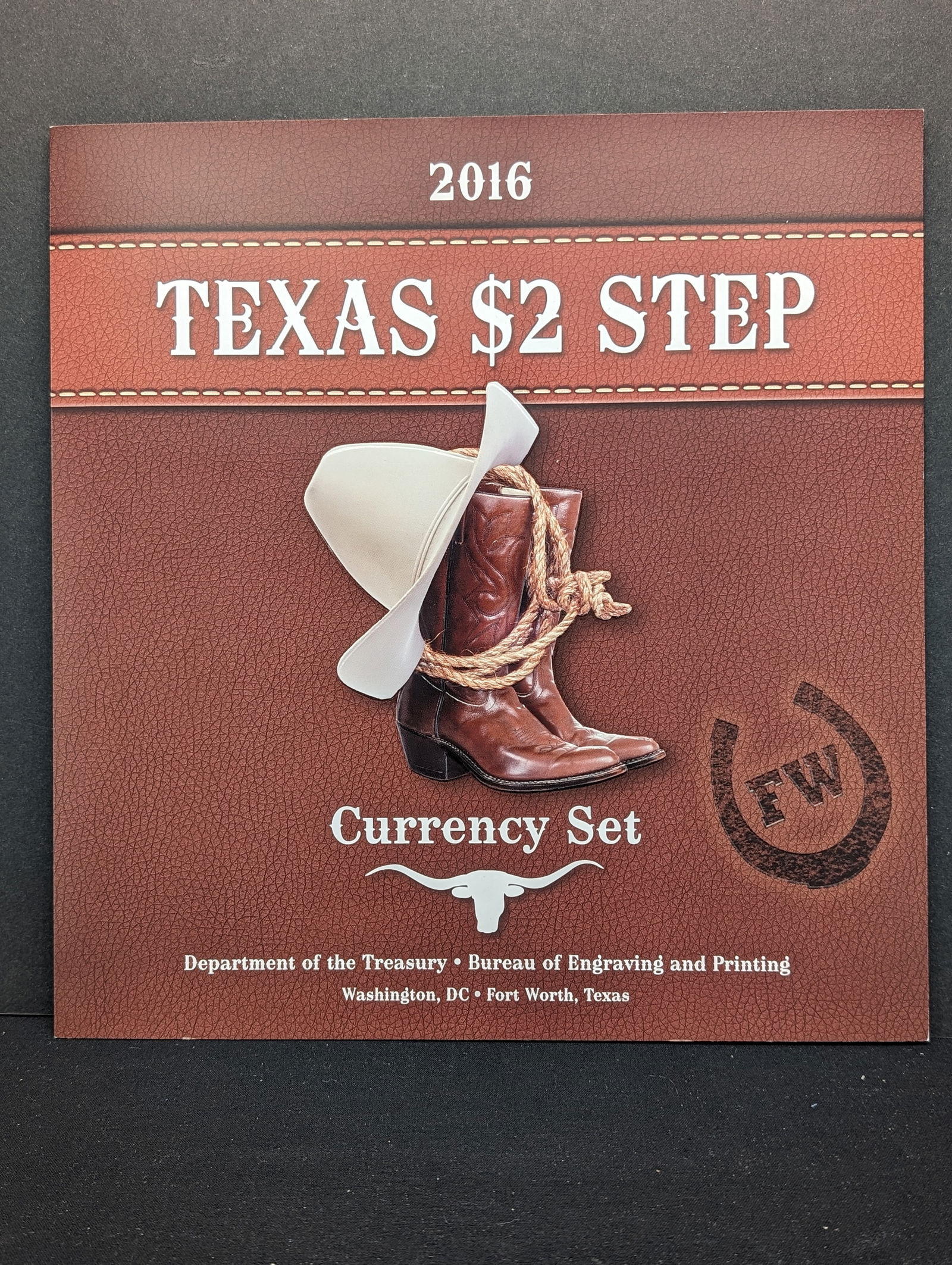 Texas $2 Step Currency Set w/ COA (1 of 7)