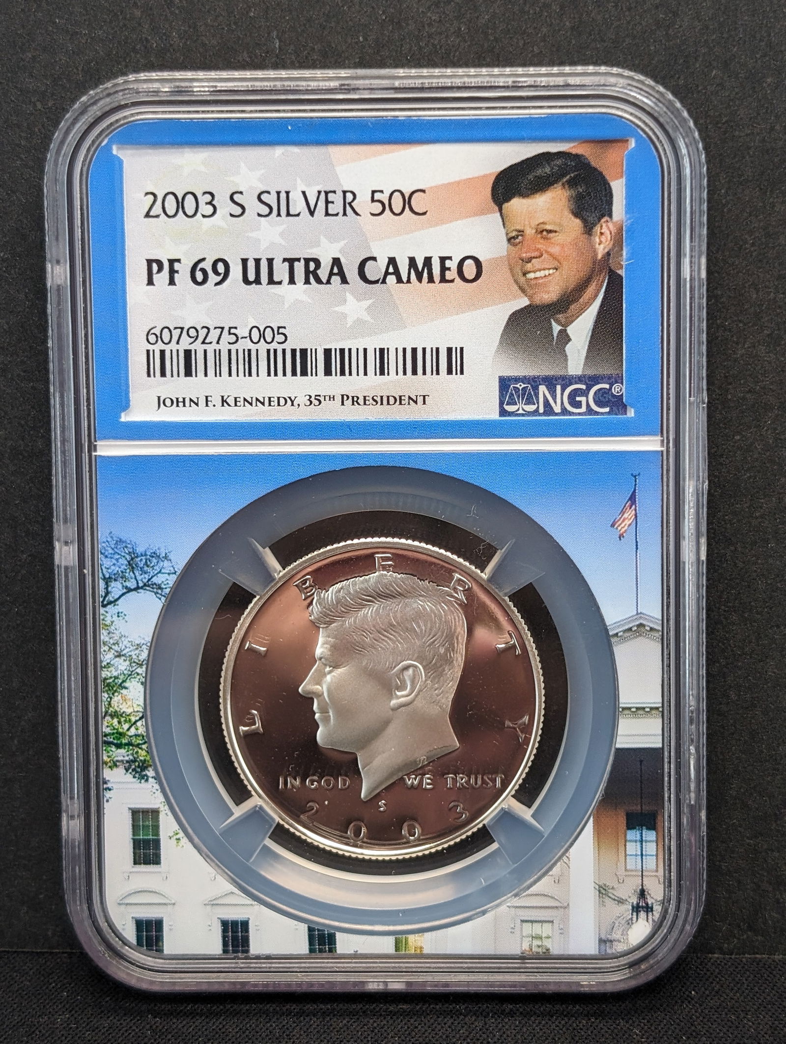 2003-S PROOF Kennedy Silver Half Dollar - NGC PF69 ULTRA CAMEO (1 of 3)