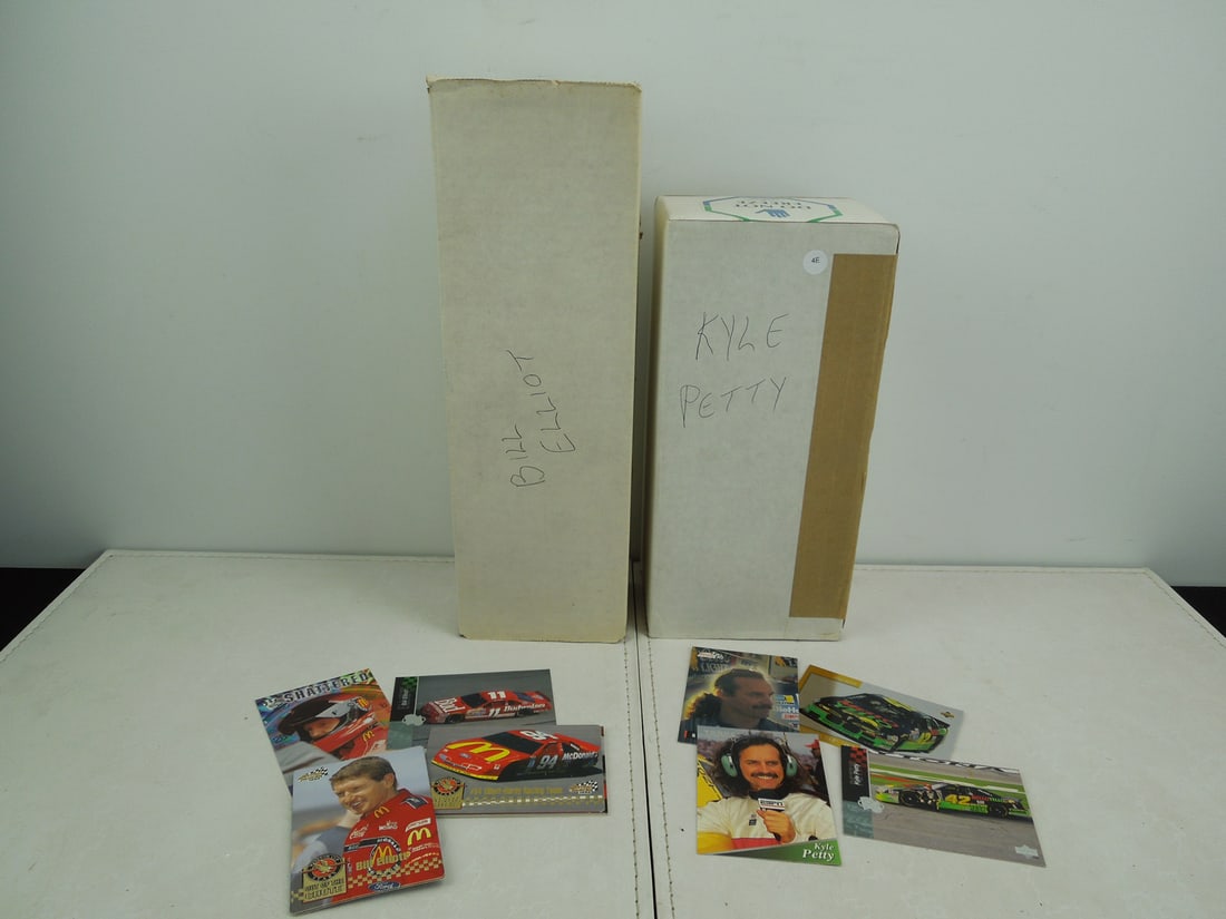 Lot Of Two Boxes Of Race Car Driver Collector Cards (1 of 5)