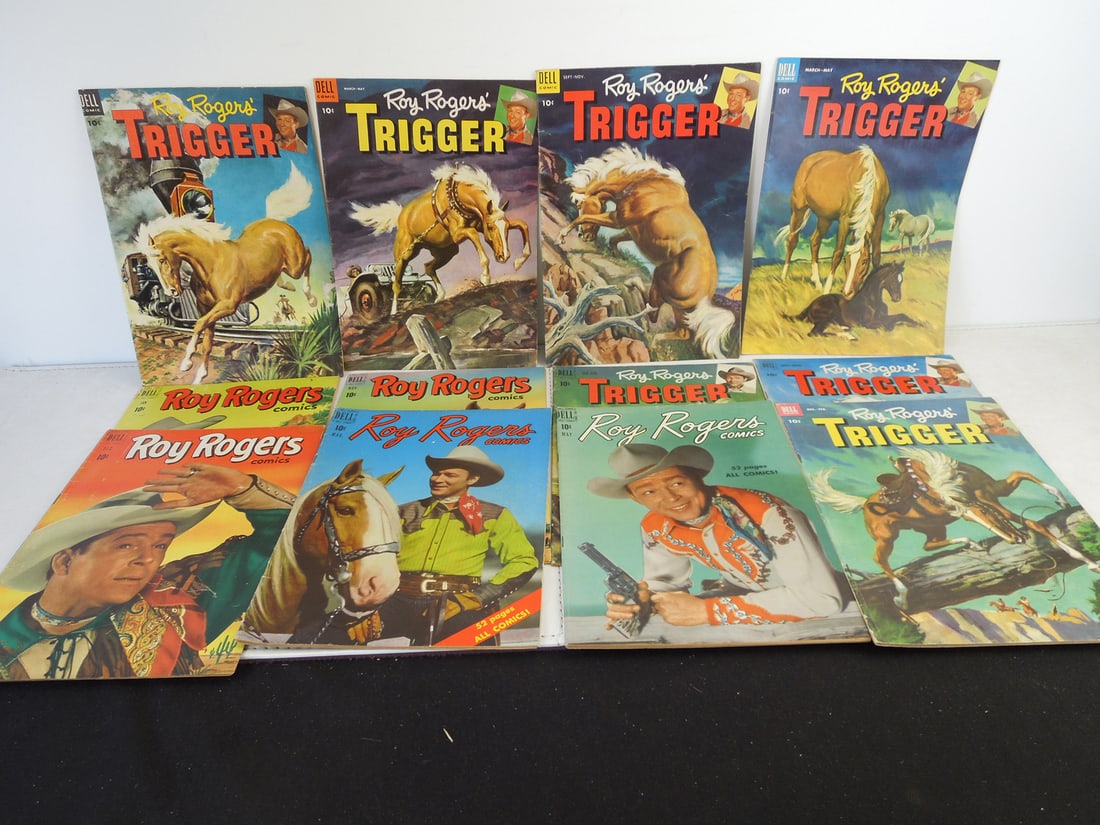 Twelve Roy Rogers Comic Books (1 of 5)