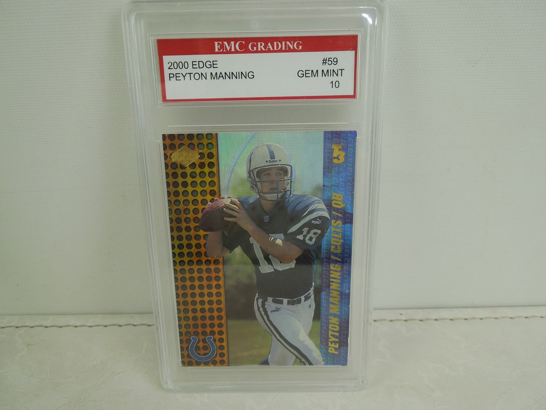 2000 Edge Peyton Manning #59 - Slabbed by EMC: 2000 Edge Peyton Manning #59 - Slabbed by EMC