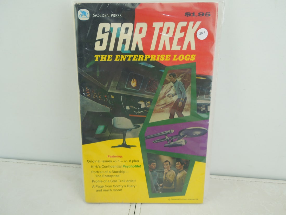 1976 Golden Press Star Trek The Enterprise Logs Book (1 of 3)
