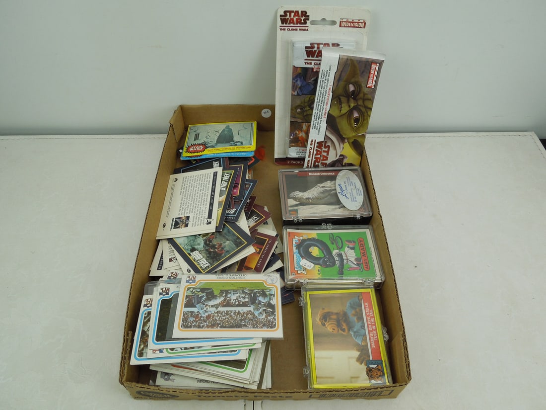 Lot of Misc Non-Sport Cards - Star Wars, Star Trek, Alf, Garbage Pail Kids and others (1 of 3)