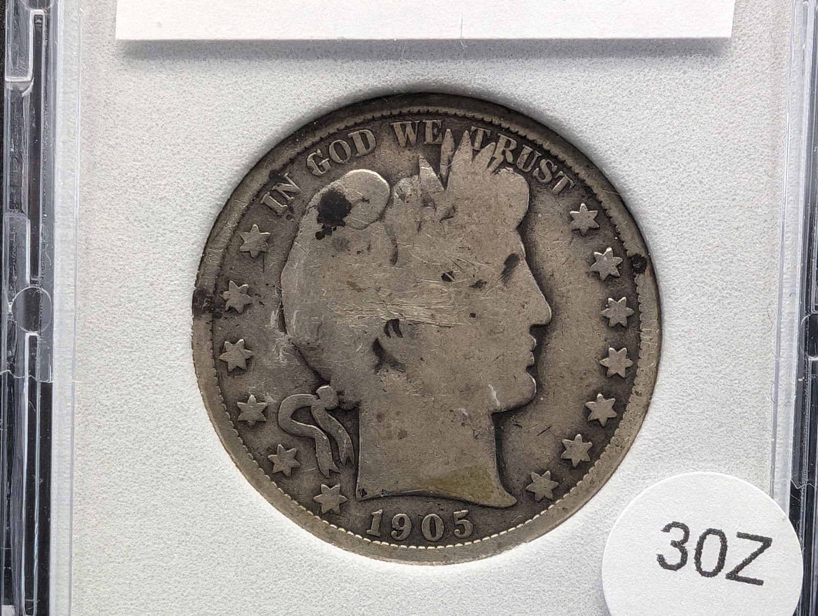 1905-O Barber Half Dollar, only 505K minted (1 of 3)