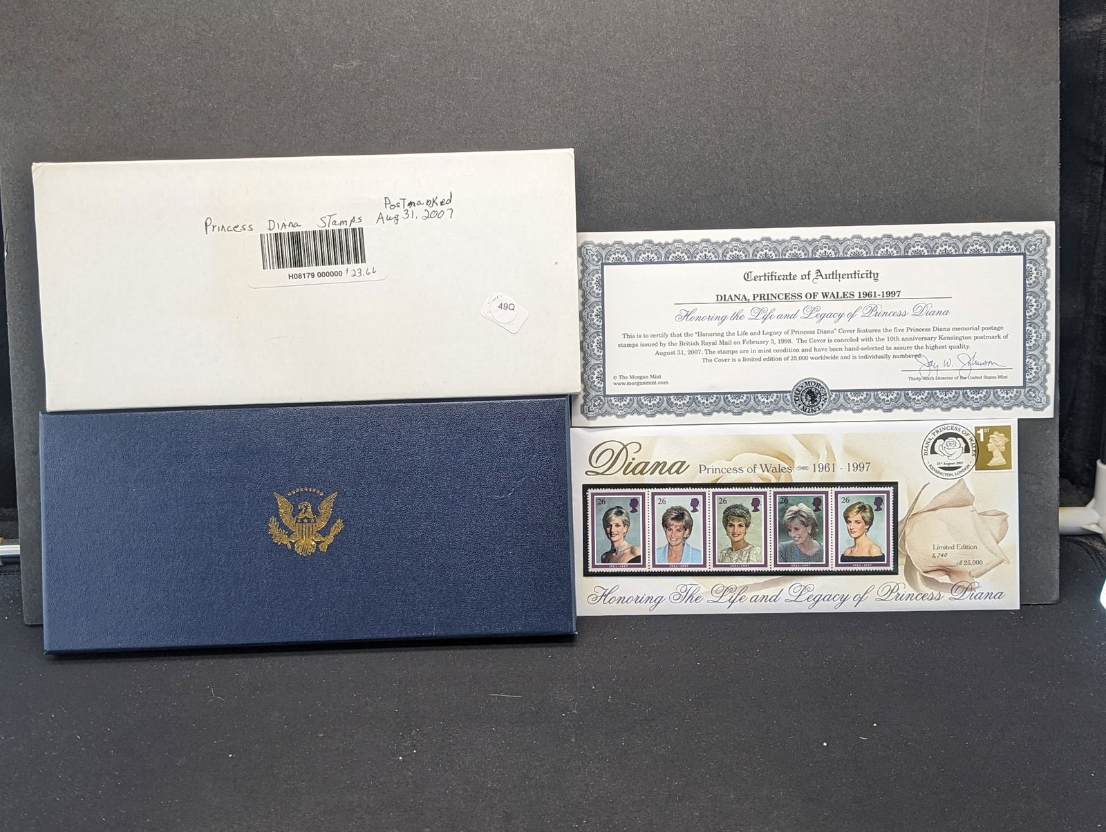 Diana Princess of Wales 5 Stamp Set (1 of 7)