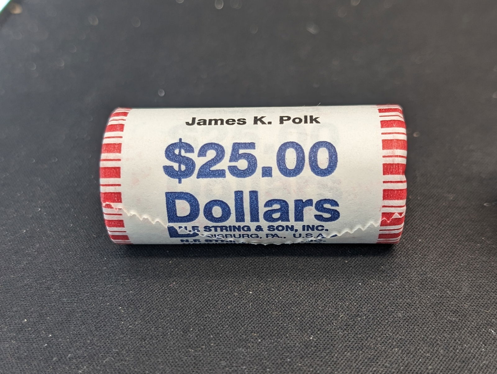 Mint Roll of (25) 2009 BU James K. Polk Presidential Dollars (1 of 3)