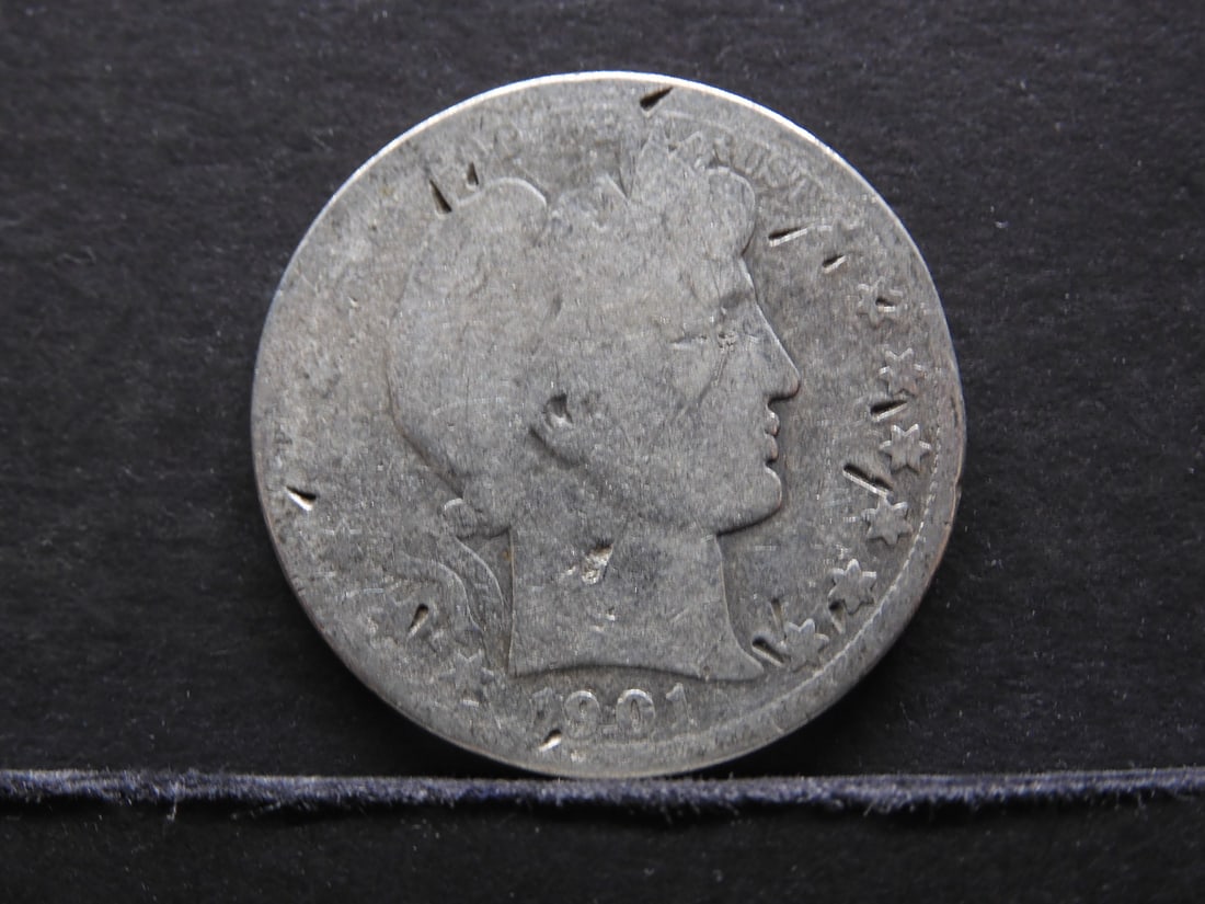 1901-O Barber Half Dollar (1 of 2)
