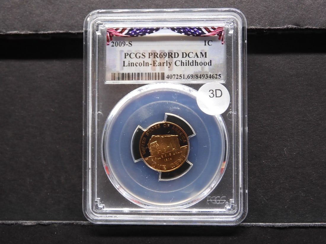 2009-S Lincoln - Early Childhood Cent. PCGS PR69RD DCAM.