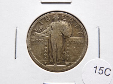 1918 Standing Quarter.