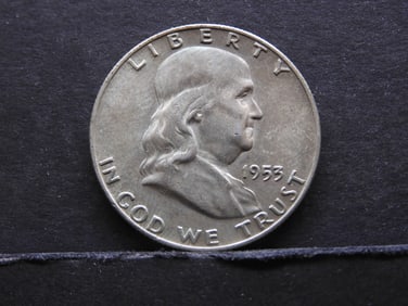 1953-D Franklin Half Dollar