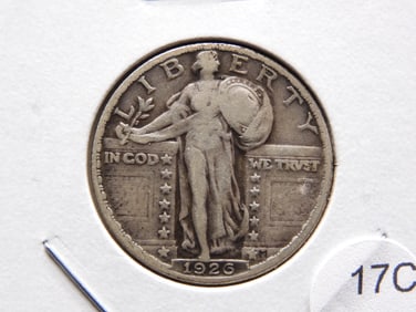 1926 Standing Quarter.