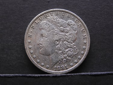 1881 Morgan Silver Dollar