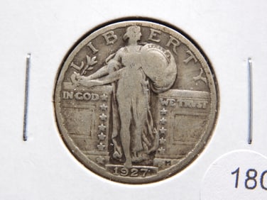 1927 Standing Quarter.