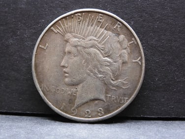 1923-S Silver Peace Dollar