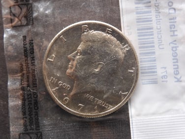 1971 Clad Kennedy Half Dollar Littleton Uncirculated