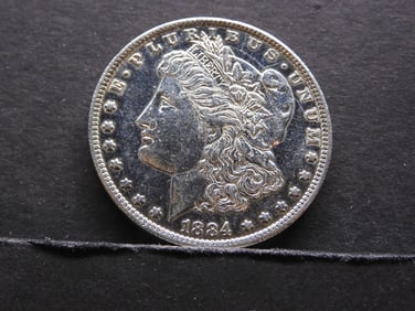 1884-O Morgan Silver Dollar