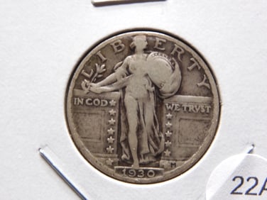 1930 Standing Quarter.