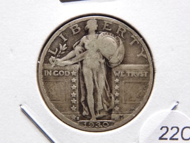 1930-S Standing Quarter.