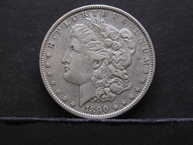 1890 Morgan Silver Dollar