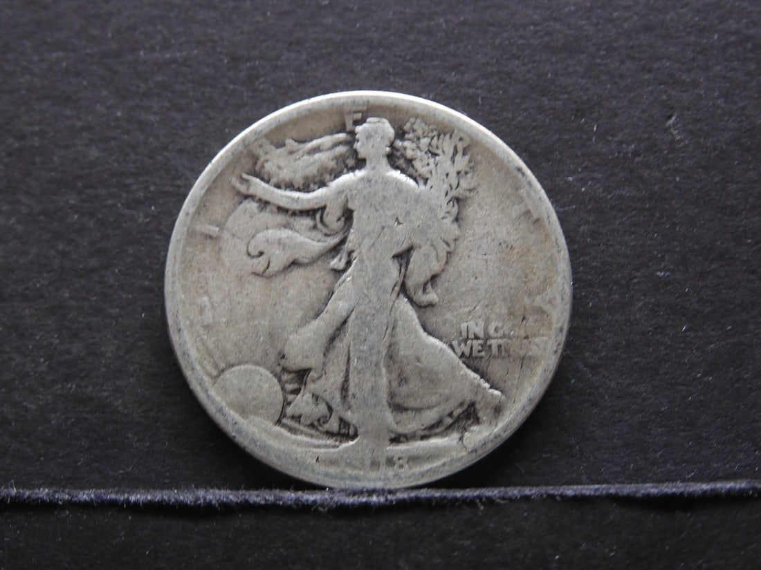 1918 Walking Liberty Half Dollar: 1918 Walking Liberty Half Dollar