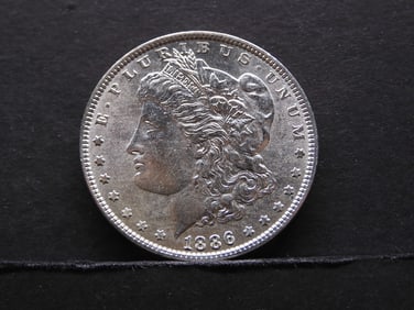 1886 Morgan Silver Dollar