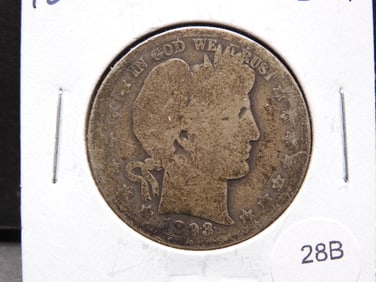 1893-O Barber Half Dollar.