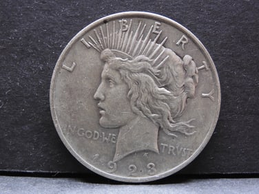 1923 Silver Peace Dollar