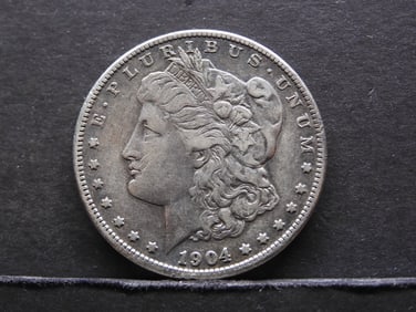 1904-S KEY DATE Morgan Silver Dollar