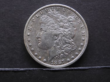 1887-O Morgan Silver Dollar