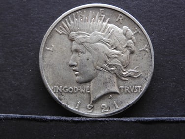 1921 KEY DATE Silver Peace Dollar