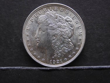 1921 UNC Morgan Silver Dollar