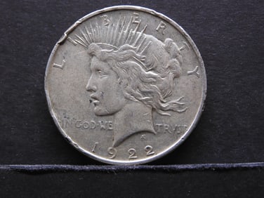 1922-D Silver Peace Dollar