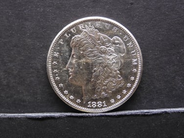 1881-S MS Morgan Silver Dollar