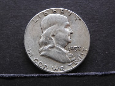 1957 Franklin Half Dollar