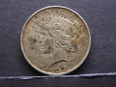 1923 Silver Peace Dollar