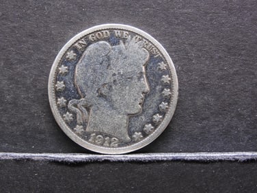 1912 Barber Half Dollar- Cleaned