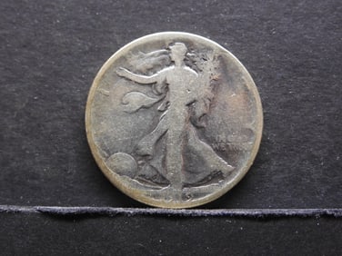 1919-D Walking Liberty Half Dollar- Semi-Key Date