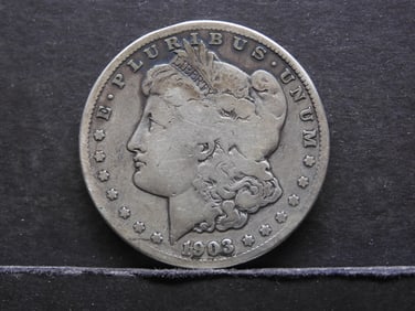 1903-S Morgan Silver Dollar- Semi-Key Date