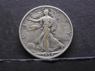 1934 Walking Liberty Half Dollar